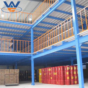 Plataforma de entrepiso de acero personalizada para almacén, estantería de entrepiso de varias capas - Product Image 6