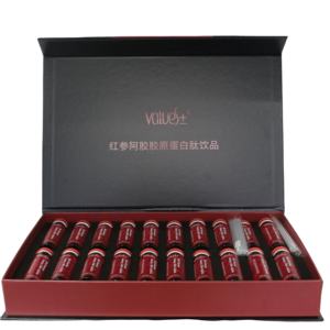 เจลลี่บำรุงผิวขาวใสจากโสมแดง สารต้านอนุมูลอิสระ อาหารเสริมเพื่อสุขภาพ คอลลาเจนจากปลา คอลลาเจนเปปไทด์ชนิดน้ำ เครื่องดื่มคอลลาเจน - Product Image 2