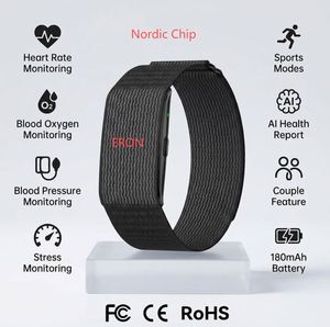 Pulsera Inteligente ERON H59Pro con Chip Nórdico, Monitor de Salud y Ejercicio, Monitor de Ritmo Cardíaco y Sueño, Brazalete Deportivo - Product Image 1