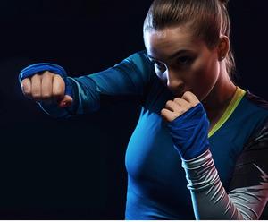Vente en gros de bandages intérieurs de ceinture de gymnastique pour le fitness et le poignet, protège-coups de pied de Muay Thai, sangles de <span class=keywords><strong>boxe</strong></span> à la main - Product Image 2