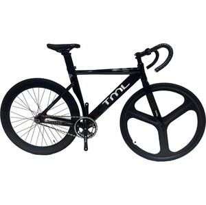 700c Aluminio Fixed Gear Cruiser Bike - Urban Commuter <span class=keywords><strong>Fixie</strong></span> Ligero <span class=keywords><strong>Bicicleta</strong></span> de una sola velocidad - Product Image 4