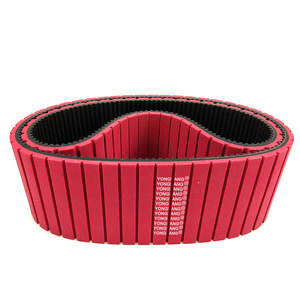 Yonghang Synchronous <b>Belt</b> <b>Red</b> Rubber Wear Resistant For Paper Feeding Equipment - Product Image 5