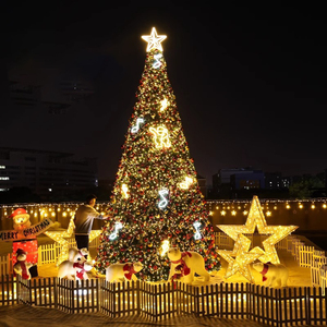 20/25/30/40/50ft thương mại ngoài trời LED khổng lồ Cây giáng sinh cho ngoài trời giáng sinh chiếu sáng - Product Image 1