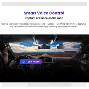 Camera hành trình ô tô DDPAI N5 hai ống kính, độ phân giải 4K Ultra HD, màn hình LCD, <span class=keywords><strong>Bluetooth</strong></span>, tầm nhìn ban đêm, ghi hình trước sau, màu đen - Product Image 5