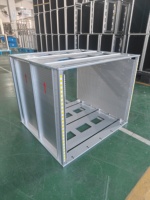 Étagères de rangement suspendues et empilables en aluminium sur mesure, grande taille, pour magazines, avec protection ESD et réglage par vis simple face