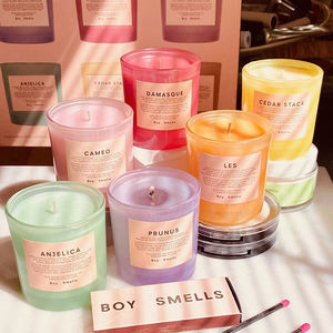 AIKUN Luxury Soy Wax Scented <b>Candles</b> with Clean Burn Fragrance Oil Environment-Friendly for Home Spa Hotel Diwali Bars Projects - Product Image 3