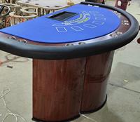 Table de Blackjack de Luxe Table de Poker de Casino T048