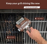 Brosse électrique pour barbecue extérieur sans fil, nettoyeur de barbecue rechargeable, brosse en acier inoxydable pour nettoyage de barbecue G26-114