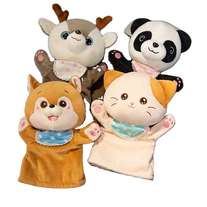 Marioneta De Mano Tigre De Peluche – Juguete Interactivo Para Juego De Roles Y Cuentos, Ideal Para Niños De 3+ Años
