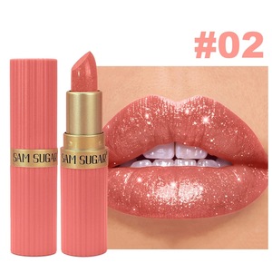 Nuevo Brillo Labial de 6 Colores, Maquillaje con Acabado Mate y Brillante, Larga Duración, Resistente al Agua, Pigmentos de Lápiz Labial Color Café, Cosméticos - Product Image 5