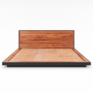<span class=keywords><strong>Muebles</strong></span> de Hotel tapizados modernos personalizados de <span class=keywords><strong>fábrica</strong></span>, juegos de dormitorio, cabecero, cama Queen King Size de madera con mesitas de noche - Product Image 3
