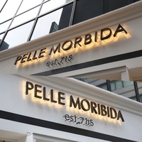 Enseigne lumineuse 3D personnalisée en acier inoxydable – Plaque murale artistique avec lettres sur mesure pour salon de beauté, studio esthétique, affichage de marque