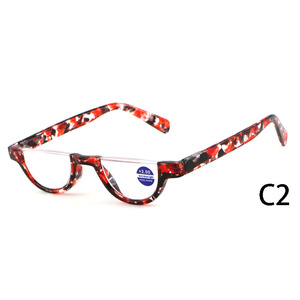 Phong cách <span class=keywords><strong>2025</strong></span> thời trang Kính đọc sách dành cho nam giới và phụ nữ khung nhựa và thiết kế thời trang - Product Image 2