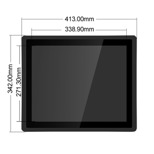 Ip65 công nghiệp màn hình cảm ứng hiển thị <span class=keywords><strong>17</strong></span> inch tinh khiết phẳng VGA/USB/DVI cảm ứng công nghiệp Màn hình LCD màn hình - Product Image 3