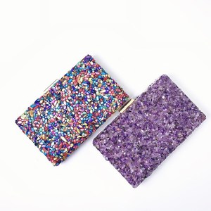 Designer Women's Fashion Evening <b>Clutch</b> Bag High Quality Black Waterproof Durable <b>Wedding</b> Classic Geometric Pattern Shoulder - Product Image 4