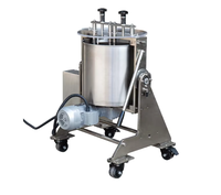 Machine à raffiner et concher le chocolat en acier inoxydable, petite machine à moudre et à faire fondre le chocolat pour la transformation du chocolat