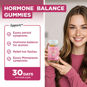 Chinaherbs Hormone Balance Gummies Productos para la menopausia Fertilidad femenina Suplemento de equilibrio hormonal natural para mujeres - Product Image 6