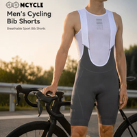 Cuissard à bretelles rembourré pour homme Mcycle, 8 couleurs, anti-UV, respirant, séchage rapide, grandes tailles, personnalisable, OEM, vente en gros, usine, cyclisme