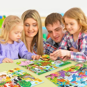 <span class=keywords><strong>Cubos</strong></span> Mágicos Educativos Transfronterizos para Niños de 0 a 24 Meses, Aprendizaje Temprano, Rompecabezas de Papel Creativos con Dibujos Animados - Product Image 4