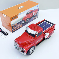 Enceinte portable sans fil Solar Energy WS-695 8W 1200mAh pour bureau, soirées, Bluetooth, TF, AUX, TWS, avec fonction karaoké pour voiture, modèle MS-538