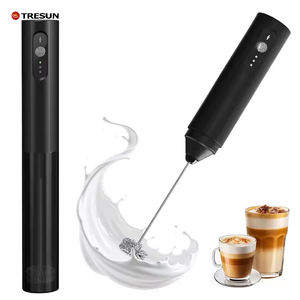Mousseur à lait automatique portatif rechargeable USB, mousseur à lait électrique et vapeur pour café - Product Image 1