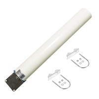 Antenne cellulaire directionnelle en fibre de verre à gain élevé 18dBi 698-2700MHz, amplificateur de signal longue portée omnidirectionnel