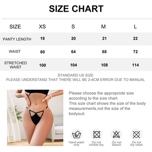 ¡Gran Oferta! Novedad: Tanga de Mujer con Cadena Metálica de Corazones, Corte Bajo, Hueco Frontal y Parte Trasera Lisa - Product Image 6