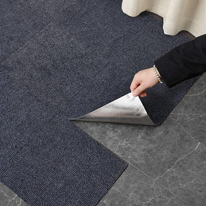 Dalles de sol en <span class=keywords><strong>vinyle</strong></span> auto-adhésives insonorisantes en polyester pour la maison, la chambre, le salon, l'école, le bureau avec design graphique - Product Image 2