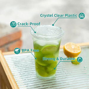 ถ้วยพลาสติกใสแบบใช้แล้วทิ้งสำหรับใส่ดื่มนมชากาแฟแบบใช้แล้วทิ้งสำหรับสัตว์เลี้ยง - Product Image 4