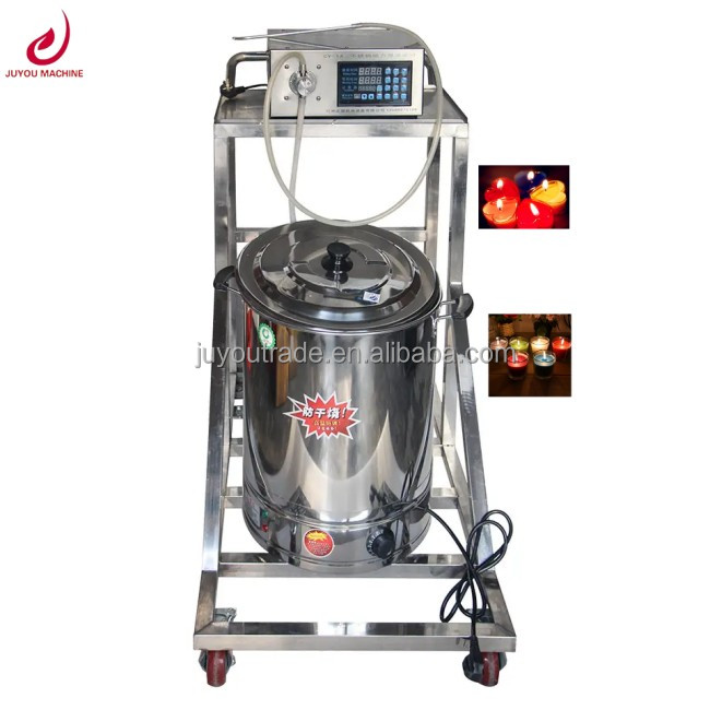 JUYOU, лидер продаж, небольшая электрическая свеча, машина для плавки парафина и воска, баночка для домашнего изготовления небольших восковых свечей