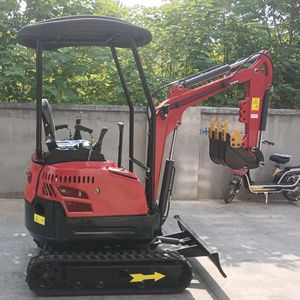 Livraison gratuite Mini pelle 1.5T avec chenilles en caoutchouc pour moteur Kubota en option adaptées à diverses occasions et à une cabine configurable - Product Image 2