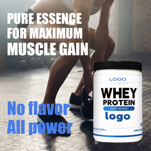 OEM grandi porzioni in secchi non aromatizzati puro proteine del siero di latte in polvere isolato proteine del siero di latte in polvere integratore sportivo per il guadagno muscolare - Product Image 4