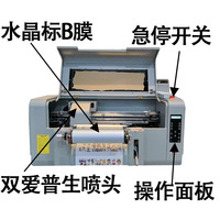 Model-A3 Roll ke Roll UV DTF Printer XP600