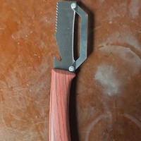 Multifunctionele roestvrijstalen keuken-dikke schilmes voor fruit, een speciaal gereedschap voor het schillen van suikerriet en ananas in de provincie