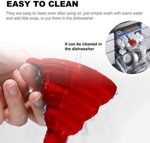 BPA Free Food Grade <span class=keywords><strong>Silicone</strong></span> Pequeno Dobrável Beber Mini Funil <span class=keywords><strong>Silicone</strong></span> Dobrável - Product Image 2