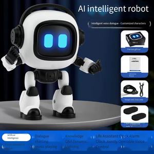 Robot interactif intelligent de dialogue IA ChatGPT, jouet éducatif en plastique avec lumière et son pour l'éveil des enfants, utilisation sur bureau - Product Image 4