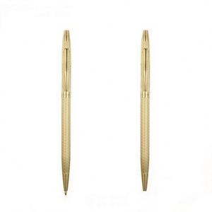 Wholesale Custom Logo Business Gift High Quality Brass Ballpoint Roller <b>Pen</b> Silver Gold & Golden Colors Metal Ball Point <b>Pen</b> - Product Image 3