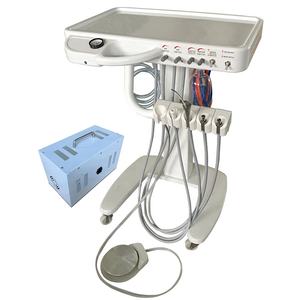 Veterinário Instrumentos Unidades Preço Cadeira Odontológica Móvel Portátil <span class=keywords><strong>Animal</strong></span> Veterinários Para Animais de Estimação Máquina de Unidade Odontológica Móvel - Product Image 3