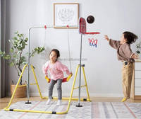 Venta al por mayor ajustable Kids Bar robusto equipo de entrenamiento de gimnasia para uso doméstico
