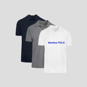 เสื้อเชิ้ตผู้ชายสไตล์ลำลอง ระบายอากาศได้ดี เนื้อผ้านุ่ม ถักทอสำหรับฤดูร้อน พร้อมพิมพ์โลโก้และป้ายแบรนด์ส่วนตัว - Product Image 5