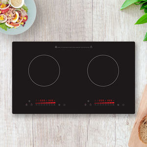<span class=keywords><strong>Estufa</strong></span> de inducción eléctrica <span class=keywords><strong>programable</strong></span> con Wifi, encimera de vidrio templado infrarroja de doble cubierta - Product Image 2