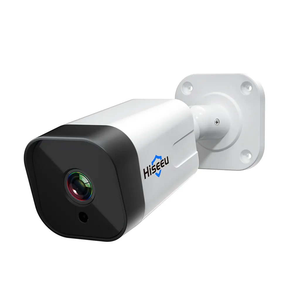 8MP Poe Bullet CCTV Camera 4K Outdoor Two way Audio Record CCTV Security Surveillance Camera Waterproof IP66 Home Video H.265