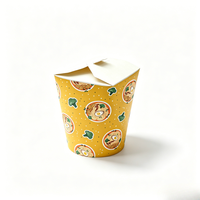 Boîte à emporter jetable en papier kraft biodégradable, écologique, résistante à la graisse, de qualité alimentaire, personnalisée, durable et brillante