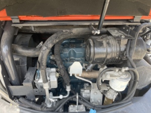 Mini-excavatrice Kubota U35, godet de 3,5 tonnes, d'occasion, faible nombre d'heures, sur chenilles, hydraulique, certifiée CE, pour moteur et pompe, origine Japon - Product Image 5
