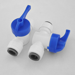 Vanne à bille à trois points 3/4 po, connecteur pour purificateur d'eau, vanne de vidange, interrupteur à connexion rapide, adaptateur de tuyau domestique - Product Image 2