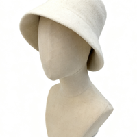 Elegante Sombrero de Invierno Estilo Vintage para Mujer, Sombrero de Lana Grueso y Cálido, Estilo Cloche, Fedora, Bucket, Sombrero de Sauna