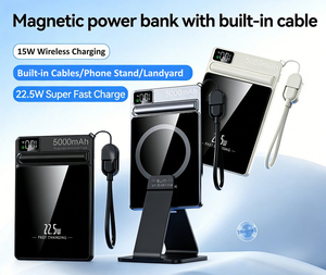 Nuovo Power Bank Magnetico Portatile per Telefono 5000 mAh Mini Caricatore Wireless Power Bank PD20w Ricarica Super Veloce Regalo - Product Image 1