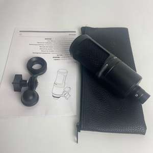 Microphone capacitif filaire <span class=keywords><strong>AT2020</strong></span> - Microphone professionnel haut de gamme à directivité cardioïde, adapté pour l'enregistrement en studio et les interviews en direct - Product Image 4