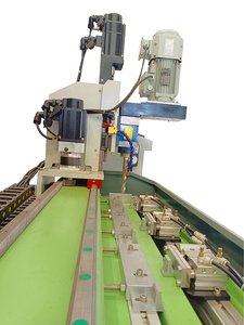 Máquina de Perforación y Fresado PLC, Máquina Enderezadora de Tubos Metálicos, Máquina de Corte por Chorro de Aire, Dos Unidades, Certificación ISO, Huixinda - Product Image 2