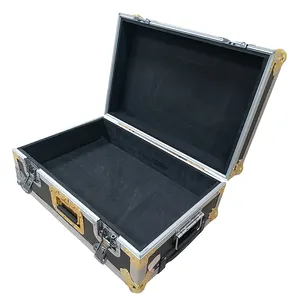 Flight Case de haut-parleur de table DJ pour disques vinyles portables personnalisés